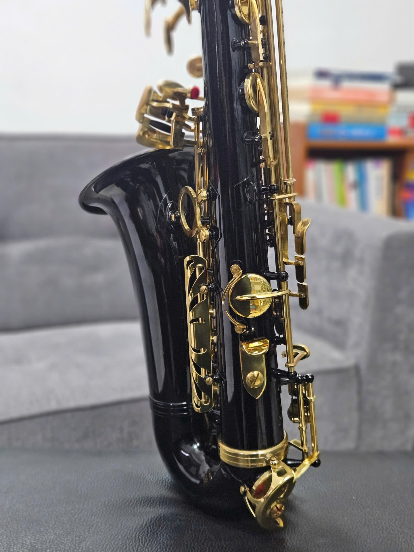Kèn Alto Saxophone Soleil (Màu Đen - Key Vàng)