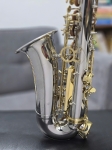 Kèn Alto Saxophone MAVARES Niken Trắng Key Vàng